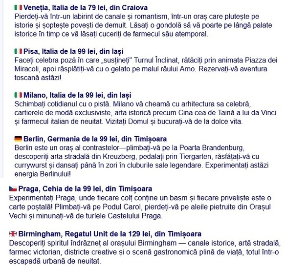 Wizz Air anunță șase rute noi, trei la Timișoara