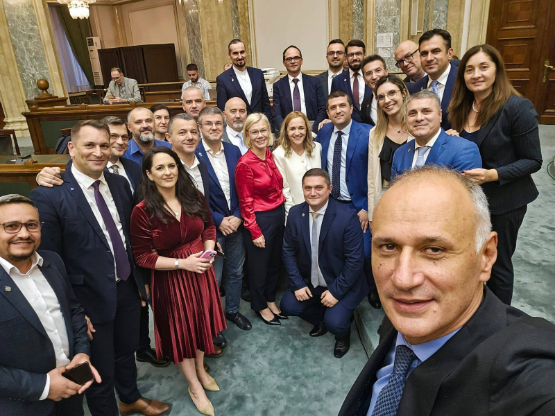 Sorin Șipoș, președintele USR Timiș, a devenit liderul de grup al senatorilor USR