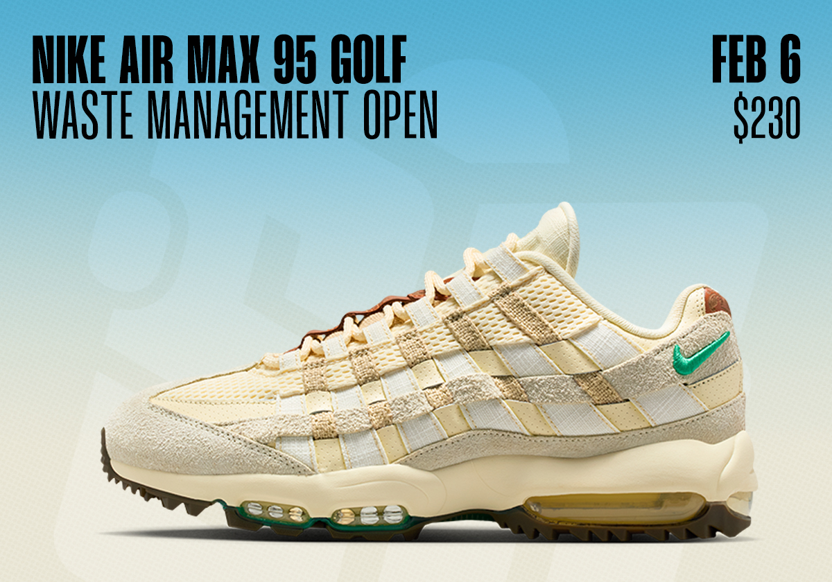 Sneaker Releases February 1 February 7 2026 Nike Air Max 95 Golf