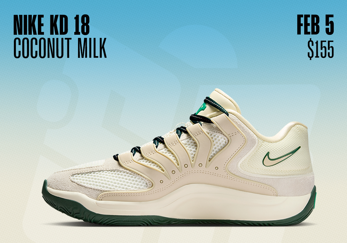 Sneaker Releases February 1 February 7 2026 Nike Kd 18