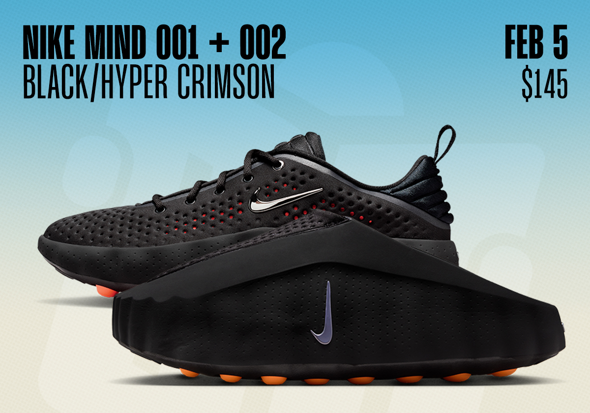 Sneaker Releases February 1 February 7 2026 Nike Mind 001 002