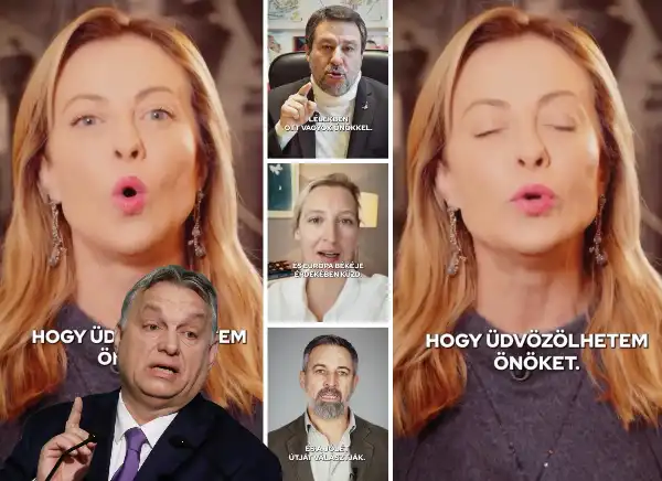 viktor orban giorgia meloni santiago abascal matteo salvini