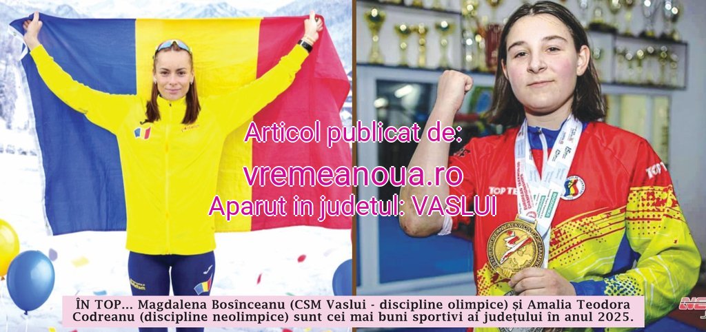 Ei sunt cei mai buni sportivi ai județului Vaslui