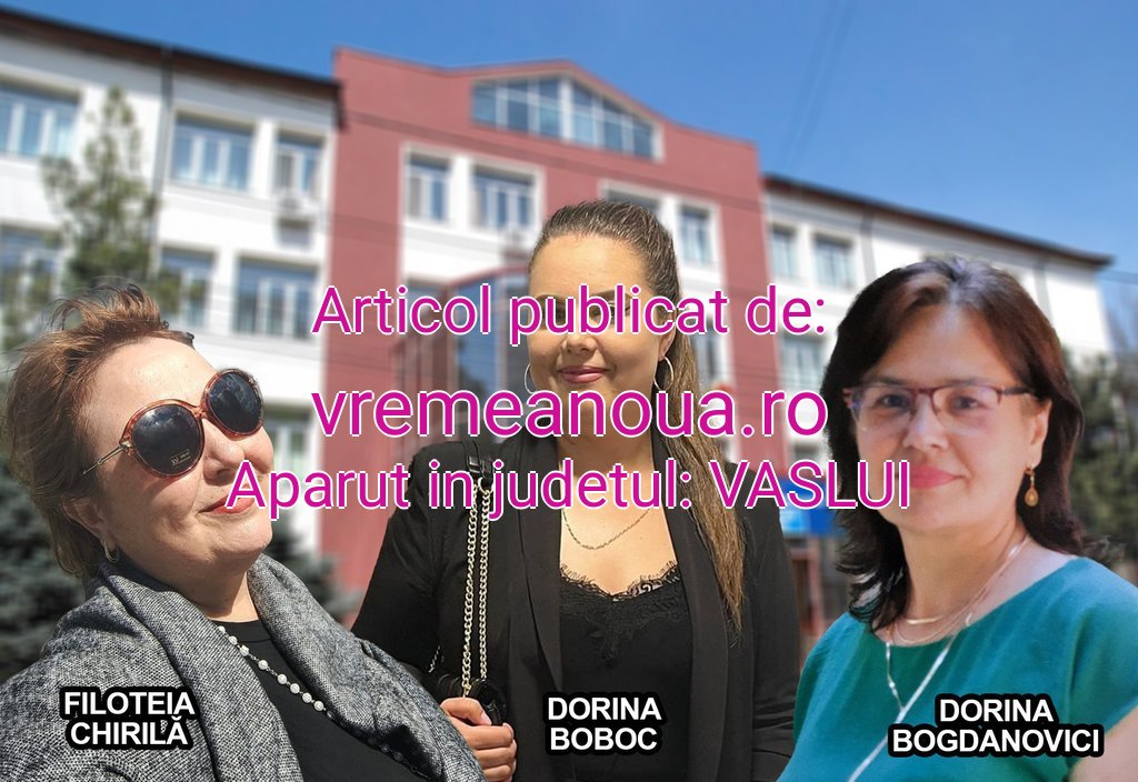 Noi directori de scoalã. Nume surprizã la Liceul „Stefan Procopiu” Vaslui