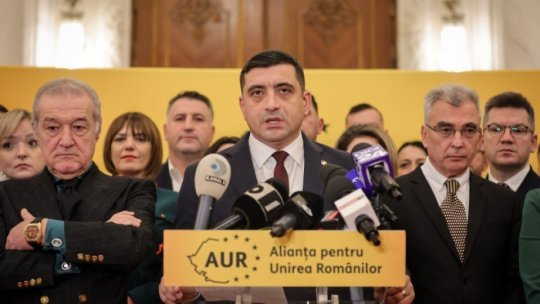 Liderul AUR condiționează negocierile politice de adoptarea a trei legi