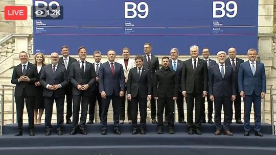 Președintele Ucrainei participă la Summitul București 9 (VIDEO + TEXT)