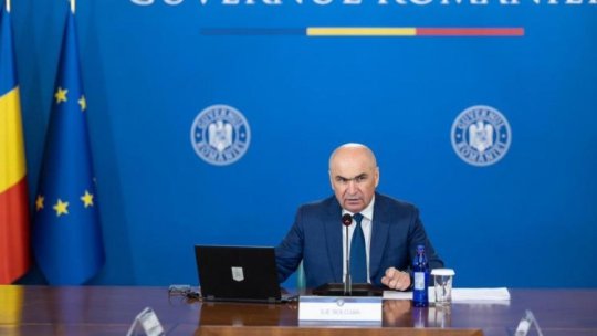 LIVE: Briefing susținut de premierul Bolojan