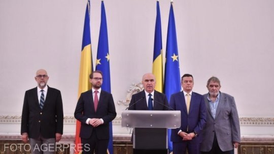 La Palatul Cotroceni au loc consultări ale preşedintelui cu liderii fostei coaliţii de guvernare
